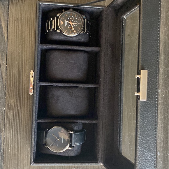 Emporio Armani Men’s Chronographic Dress Watch with Quartz Movement - Picture 12 of 12